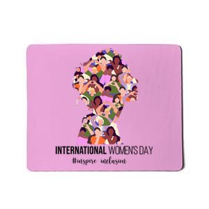 International Womens Day Inspire Inclusion Mousepad