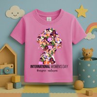 International Womens Day Inspire Inclusion Toddler T-Shirt