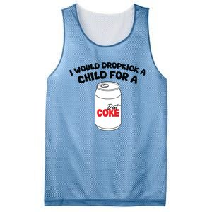 I Would Dropkick A Child For Diet Mesh Reversible Basketball Jersey Tank