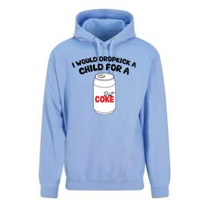 I Would Dropkick A Child For Diet Unisex Surf Hoodie