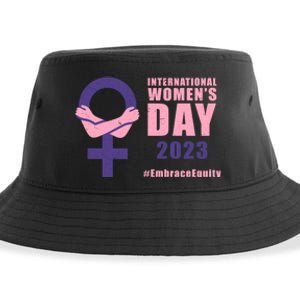 International Womens Day March 8 #EmbraceEquity For Women Sustainable Bucket Hat