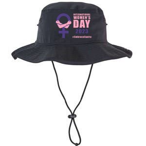 International Womens Day March 8 #EmbraceEquity For Women Legacy Cool Fit Booney Bucket Hat