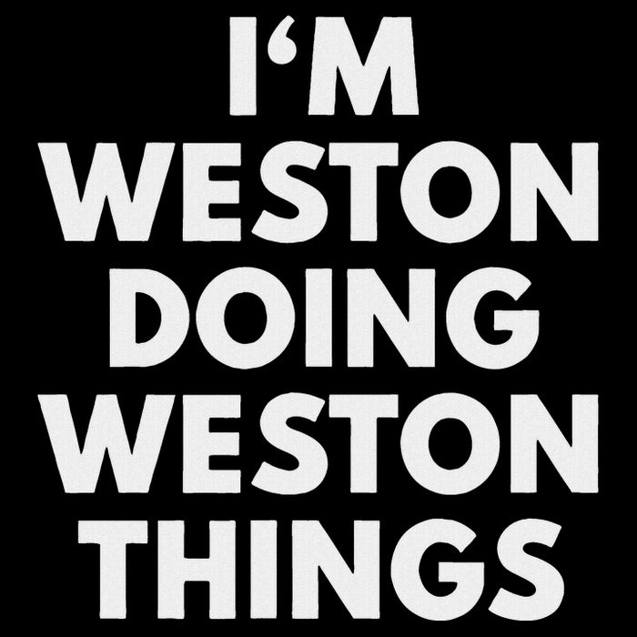 Im Weston Doing Weston Things First Name Tall T-Shirt