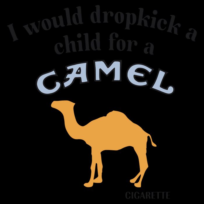 I Would Dropkick A Child For A Camel Cigarette 16oz Travel Tumbler
