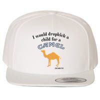 I Would Dropkick A Child For A Camel Cigarette Wool Snapback Cap