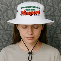 I Would Dropkick A Child For A Newport Menthol King Bucket Hat