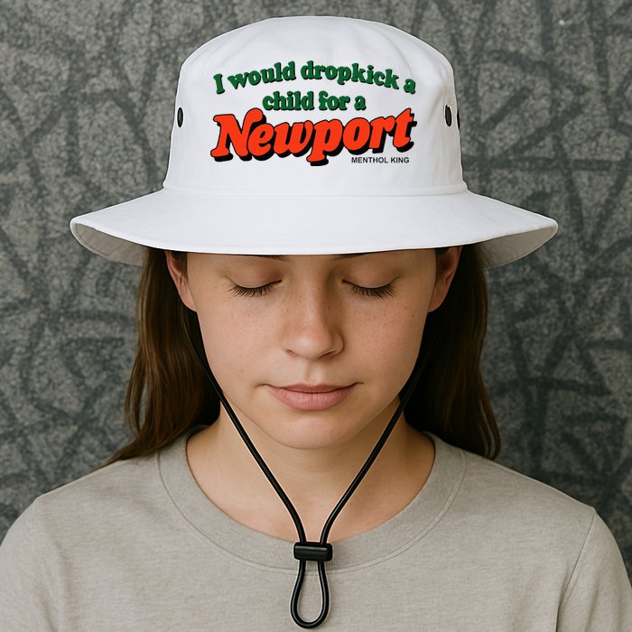 I Would Dropkick A Child For A Newport Menthol King Bucket Hat