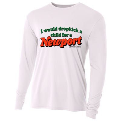 I Would Dropkick A Child For A Newport Menthol King Cooling Performance Long Sleeve Crew