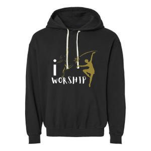 I worship dance ministry Garment-Dyed Fleece Hoodie