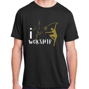 I worship dance ministry Adult ChromaSoft Performance T-Shirt