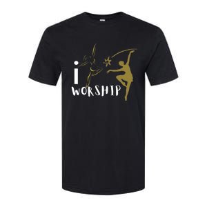 I worship dance ministry Softstyle CVC T-Shirt