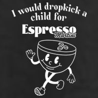 I Would Dropkick A Child For Espresso Martini Microfiber Hand Towel
