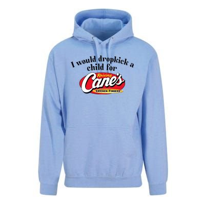 I Would Dropkick A Child For Raising Canes Unisex Surf Hoodie