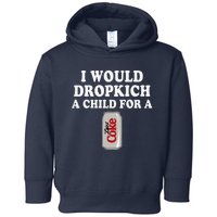 I Would Dropkick A Child Diet Funny Toddler Hoodie