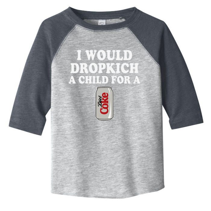 I Would Dropkick A Child Diet Funny Toddler Fine Jersey T-Shirt