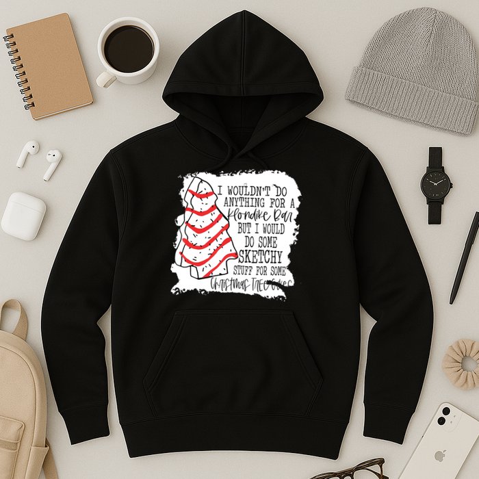 I Wouldn't Do Anything For A Klondike Bar Christmas Xmas Tree Hoodie