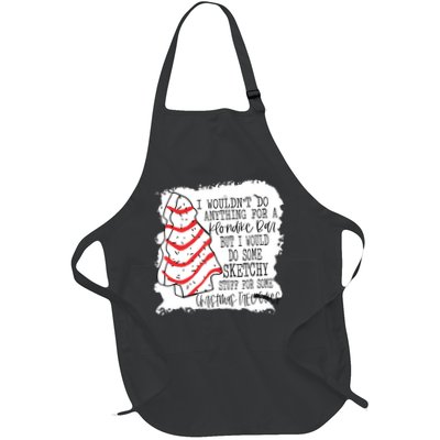 I Wouldn't Do Anything For A Klondike Bar Christmas Xmas Tree Apron