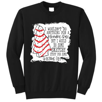 I Wouldn't Do Anything For A Klondike Bar Christmas Xmas Tree Sweatshirt