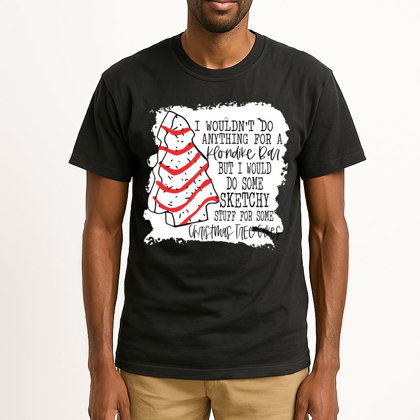 I Wouldn't Do Anything For A Klondike Bar Christmas Xmas Tree Tall T-Shirt