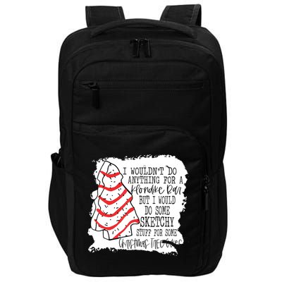 I Wouldn't Do Anything For A Klondike Bar Christmas Xmas Tree Impact Tech Backpack