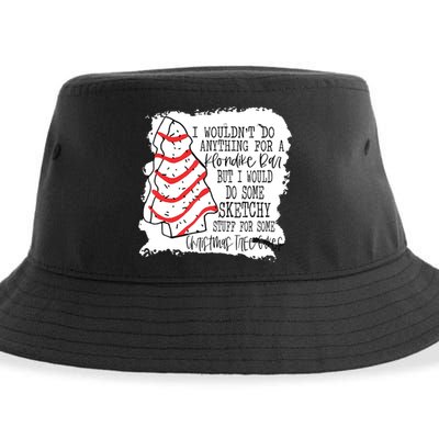 I Wouldn't Do Anything For A Klondike Bar Christmas Xmas Tree Sustainable Bucket Hat