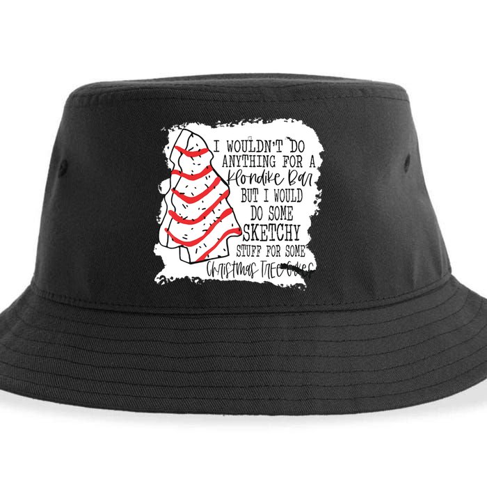 I Wouldn't Do Anything For A Klondike Bar Christmas Xmas Tree Sustainable Bucket Hat