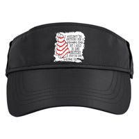 I Wouldn't Do Anything For A Klondike Bar Christmas Xmas Tree Adult Drive Performance Visor