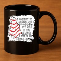 I Wouldn't Do Anything For A Klondike Bar Christmas Xmas Tree 11oz C Handle Ceramic Mug