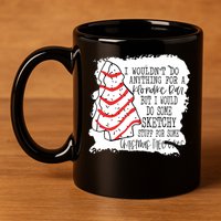 I Wouldn't Do Anything For A Klondike Bar Christmas Xmas Tree 11oz C Handle Ceramic Mug