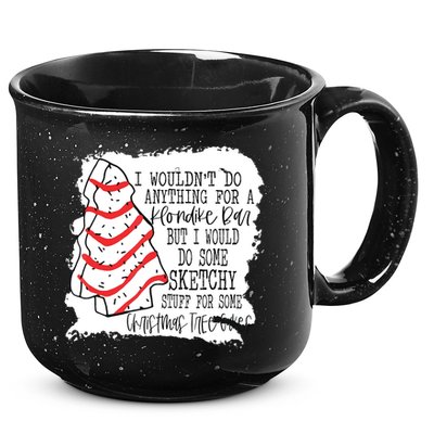 I Wouldn't Do Anything For A Klondike Bar Christmas Xmas Tree 15oz Campfire Ceramic Mug