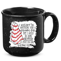I Wouldn't Do Anything For A Klondike Bar Christmas Xmas Tree 15oz Campfire Ceramic Mug