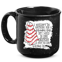 I Wouldn't Do Anything For A Klondike Bar Christmas Xmas Tree 15oz Campfire Ceramic Mug