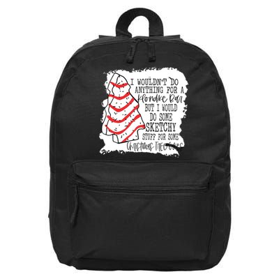 I Wouldn't Do Anything For A Klondike Bar Christmas Xmas Tree 16 in Basic Backpack