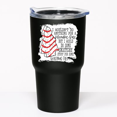 I Wouldn't Do Anything For A Klondike Bar Christmas Xmas Tree Tumbler