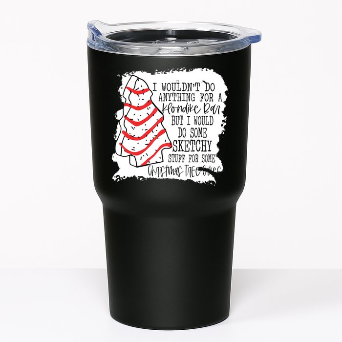 I Wouldn't Do Anything For A Klondike Bar Christmas Xmas Tree Tumbler