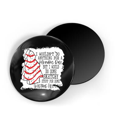 I Wouldn't Do Anything For A Klondike Bar Christmas Xmas Tree Magnet