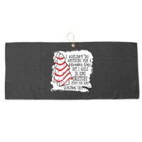 I Wouldn't Do Anything For A Klondike Bar Christmas Xmas Tree Large Microfiber Waffle Golf Towel