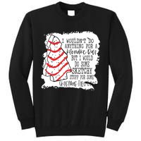 I Wouldn't Do Anything For A Klondike Bar Christmas Xmas Tree Tall Sweatshirt