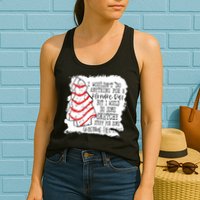 I Wouldn't Do Anything For A Klondike Bar Christmas Xmas Tree Womens Tank Top