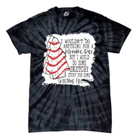 I Wouldn't Do Anything For A Klondike Bar Christmas Xmas Tree Tie-Dye T-Shirt