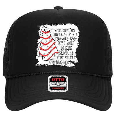 I Wouldn't Do Anything For A Klondike Bar Christmas Xmas Tree Trucker Hat