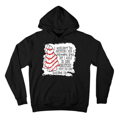 I Wouldn't Do Anything For A Klondike Bar Christmas Xmas Tree Tall Hoodie