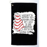 I Wouldn't Do Anything For A Klondike Bar Christmas Xmas Tree Golf Towel