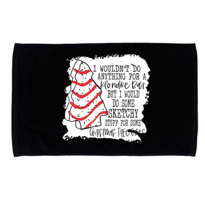 I Wouldn't Do Anything For A Klondike Bar Christmas Xmas Tree Microfiber Hand Towel