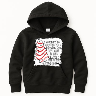 I Wouldn't Do Anything For A Klondike Bar Christmas Xmas Tree Kids Hoodie