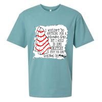 I Wouldn't Do Anything For A Klondike Bar Christmas Xmas Tree Sueded Cloud Jersey T-Shirt