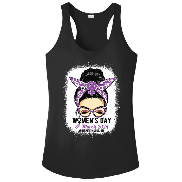 International Women Day 8 March 2024 Inspire Inclusion Ladies PosiCharge Competitor Racerback Tank