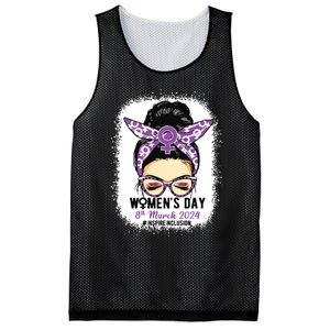 International Women Day 8 March 2024 Inspire Inclusion Mesh Reversible Basketball Jersey Tank