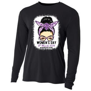 International Women Day 8 March 2024 Inspire Inclusion Cooling Performance Long Sleeve Crew