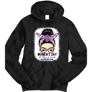 International Women Day 8 March 2024 Inspire Inclusion Tie Dye Hoodie